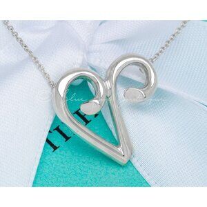 Tiffany & Co. Necklace Paloma Picasso Aries Ram Zodiac Pendant in Silver 16"